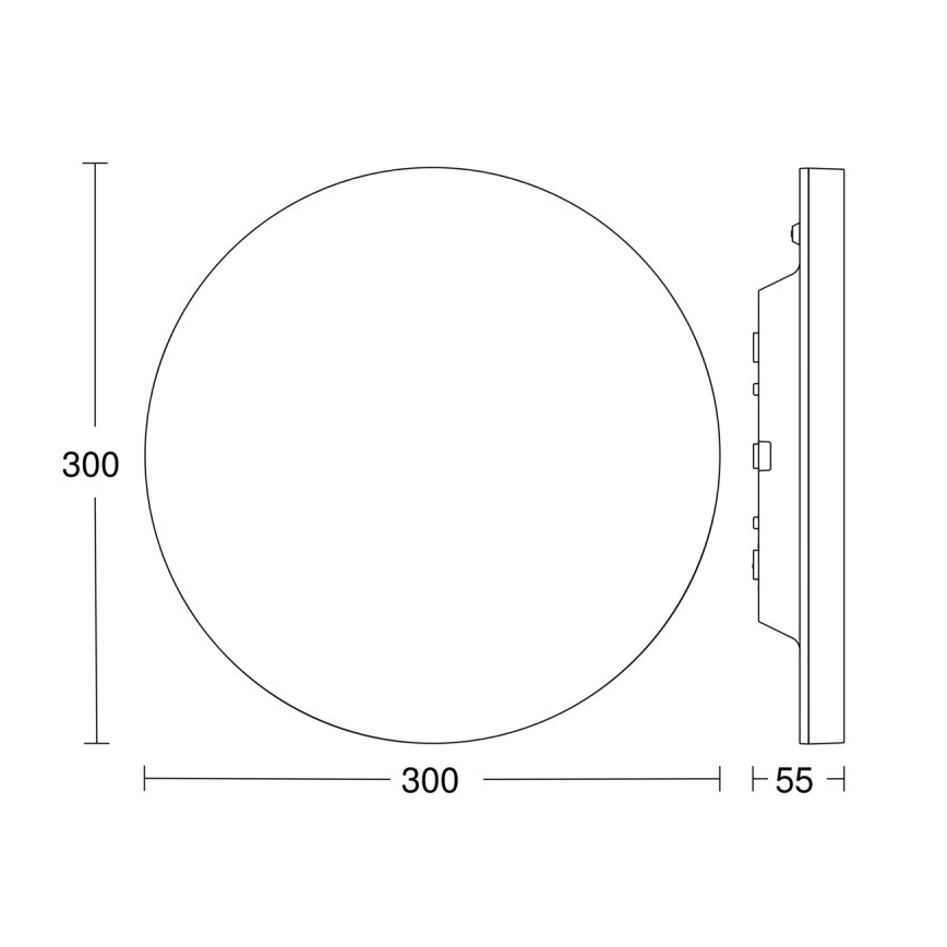 Steinel 067809 - LED Himmennettävä kattovalo sensorilla RS PRO R10 BASIC SC LED/8,5W/230V 4000K IP40