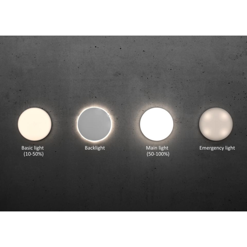 Steinel 067724 - LED Himmennettävä kattovalo sensorilla RS PRO R20 PLUS 15,86W/230V IP40 4000K