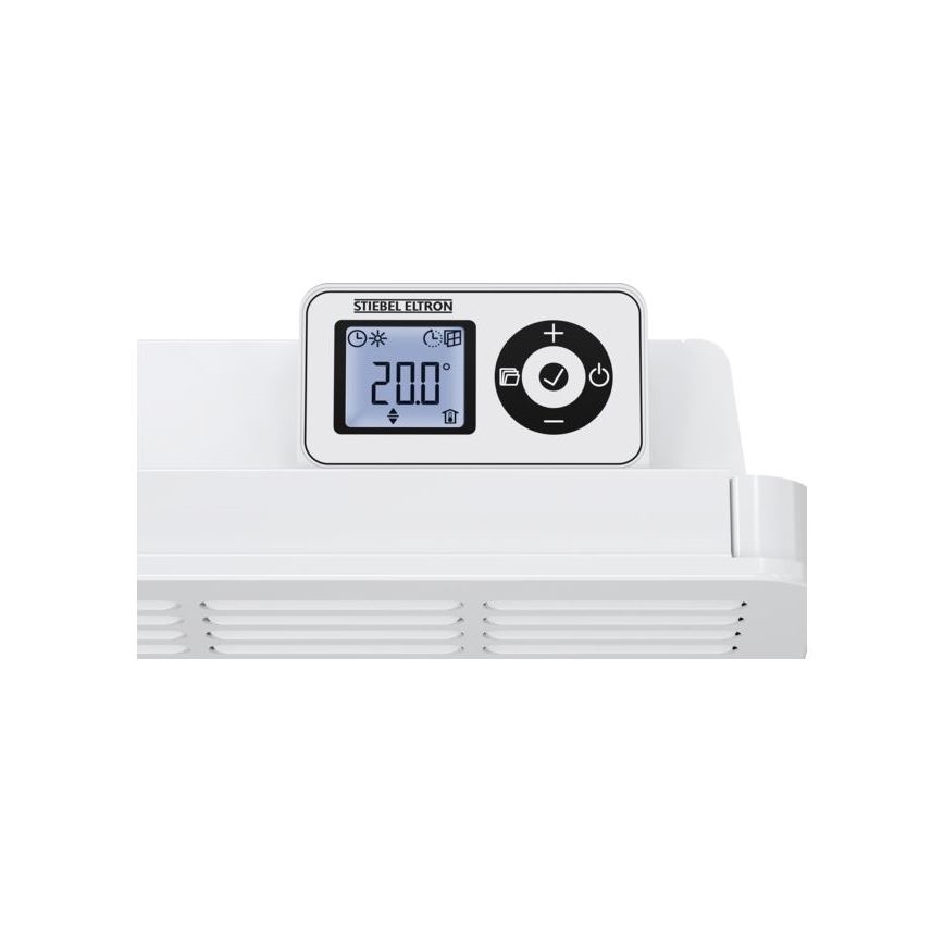 Stiebel Eltron - Seinäkonvektori LCD-näytöllä ja elektronisella termostaatilla 1500W/230V IP24