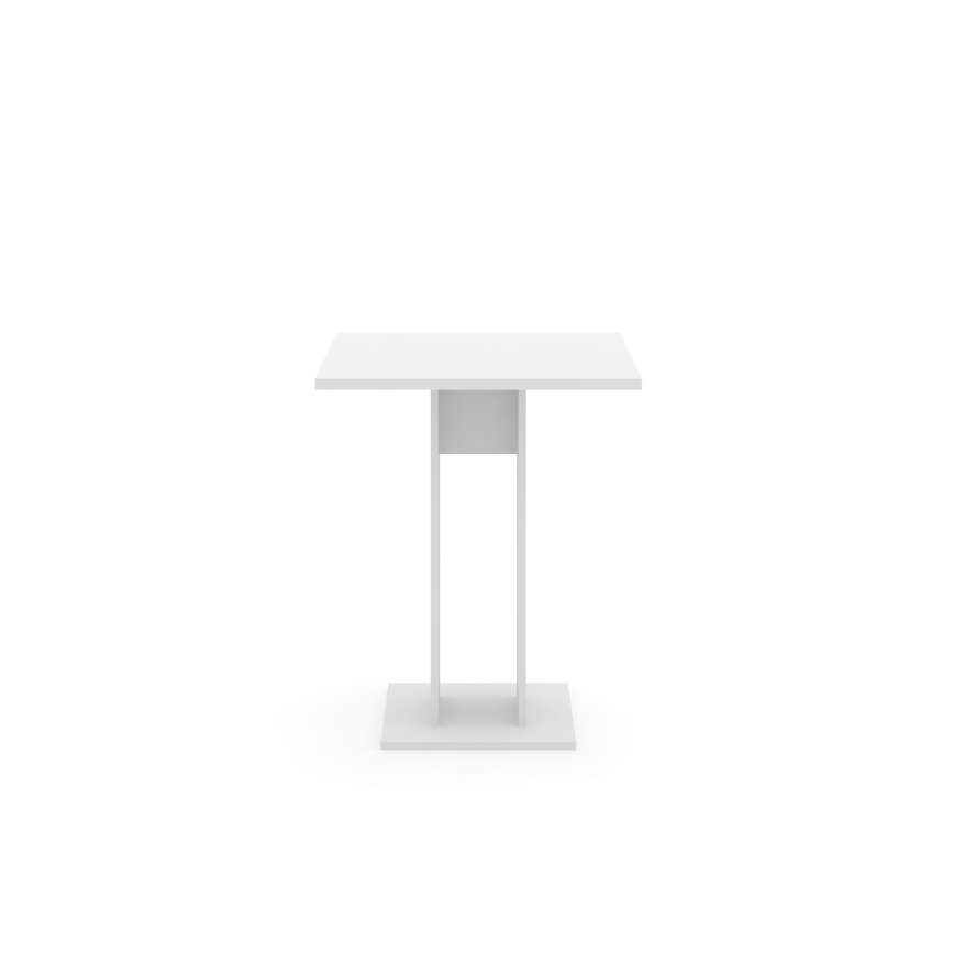 STRAPO-pöytä 68 x 68 cm, valkoinen