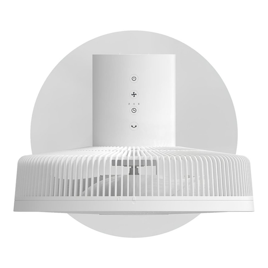 Stylies - Jalustallinen tuuletin 2-in-1 ANTILA 25W/230V 88 cm valkoinen + kaukosäädin