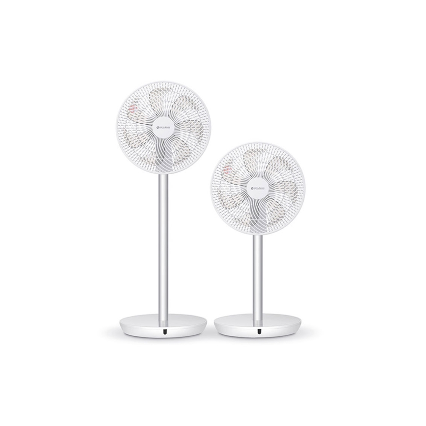Stylies - Jalustatuuletin TUKAN 25W/230V 60 cm valkoinen + kaukosäädin