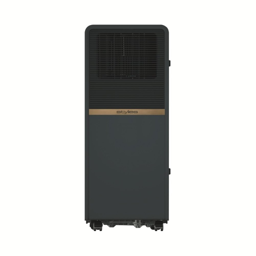Stylies - Siirrettävä ilmastointilaite POLARIX 1000W/230V 9000 BTU musta + kaukosäädin