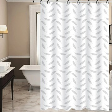 Suihkuverho TORO PREMIUM 178x199 cm lehdet