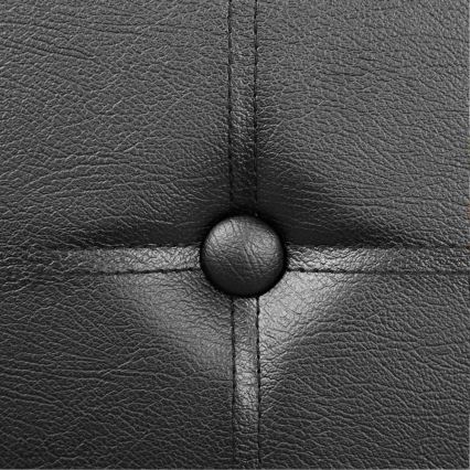 SULTAN-nahkapenkki, musta