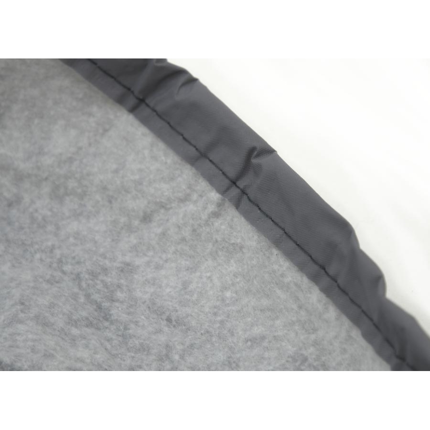 Suoja tulisijalle 93x58 cm harmaa