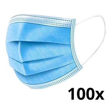 Suojaava kasvomaski / suumaski 100 kpl