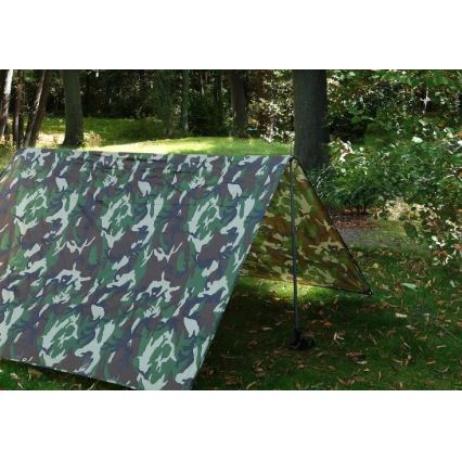 Suojapeite 2x3 m PU 2000 mm camouflage
