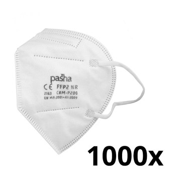 Suojavarusteet - hengityssuojain FFP2 NR CE 2163 1000kpl
