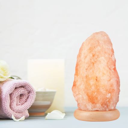 Suolalamppu SALLY 1xE14/25W/230V leppä 4,4 kg