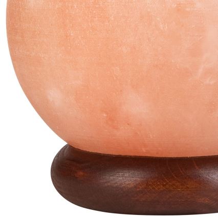 Suolalamppu SALLY 1xE14/25W/230V leppä 5 kg