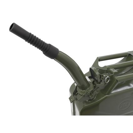 Suppilo metallikanisterille