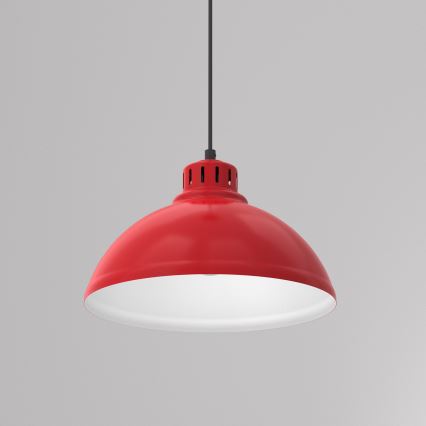 Kattovalaisin köydellä SVEN 1xE27/15W/230V punainen