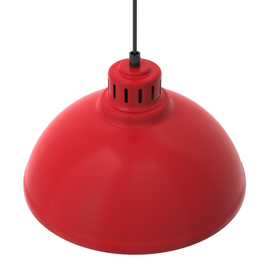 Kattovalaisin köydellä SVEN 1xE27/15W/230V punainen