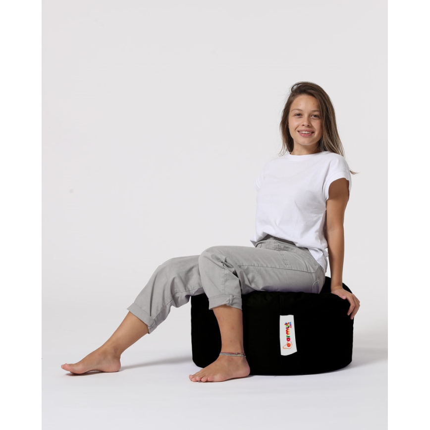 Tabouret 55 cm musta