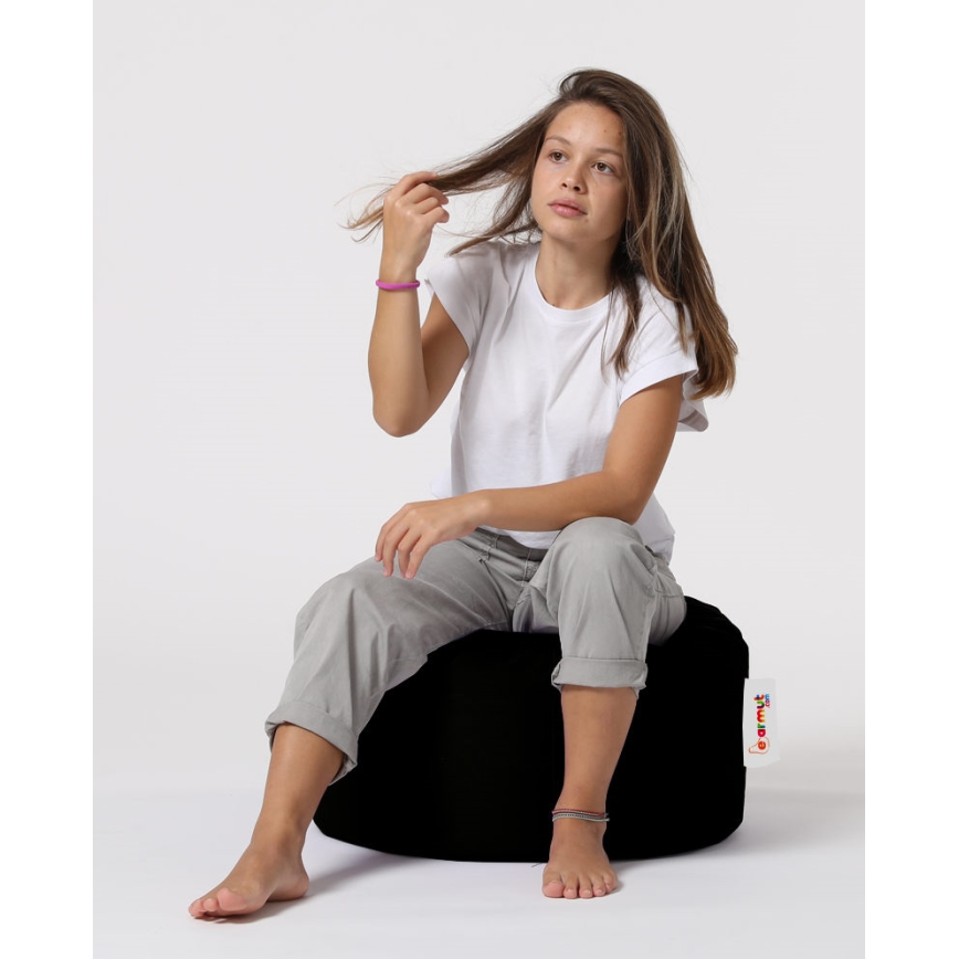 Tabouret 55 cm musta