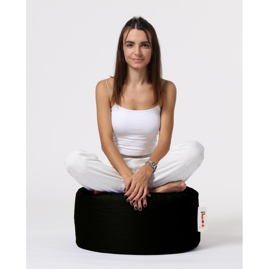 Tabouret 55 cm musta