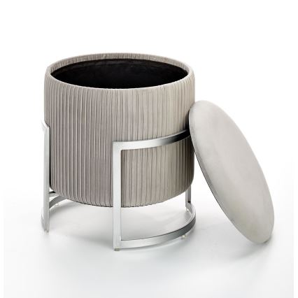 Tabouret CRICKET halkaisija 40 cm harmaa