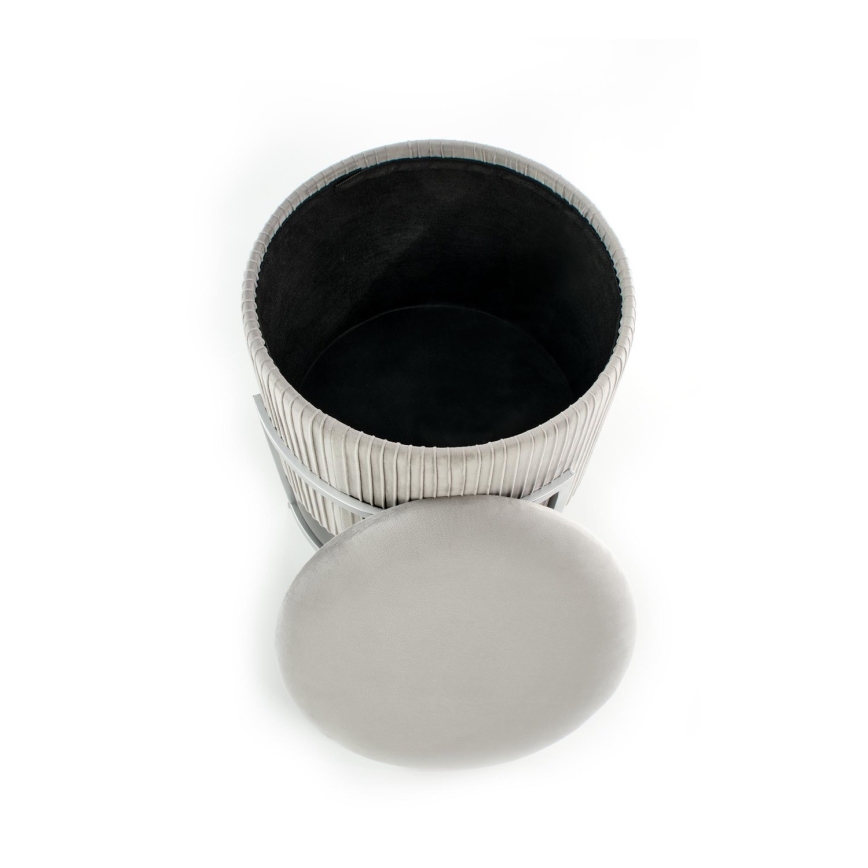 Tabouret CRICKET halkaisija 40 cm harmaa