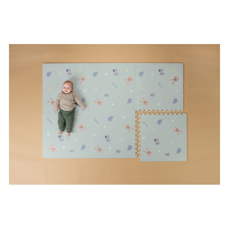 Taf Toys - Lasten leikkimatto XL-palapeli Puutarha