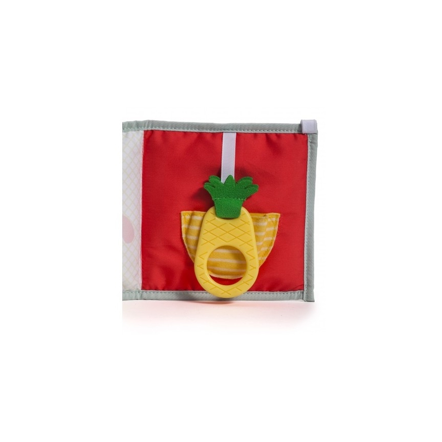 Taf Toys - Lasten tekstiilikirja 3in1 eläimet