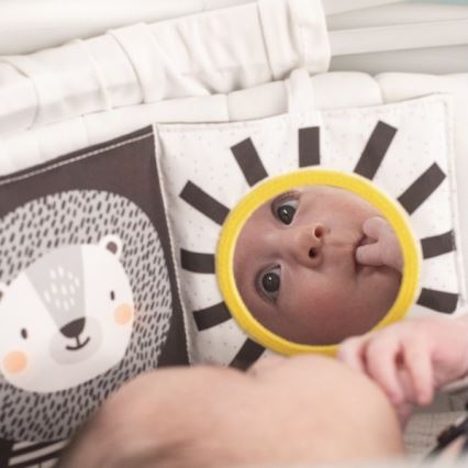 Taf Toys - Lasten tekstiilikirja 3in1 savanni