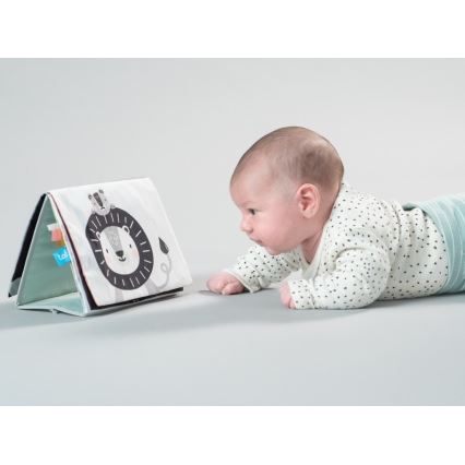 Taf Toys - Lasten tekstiilikirja peili savanni