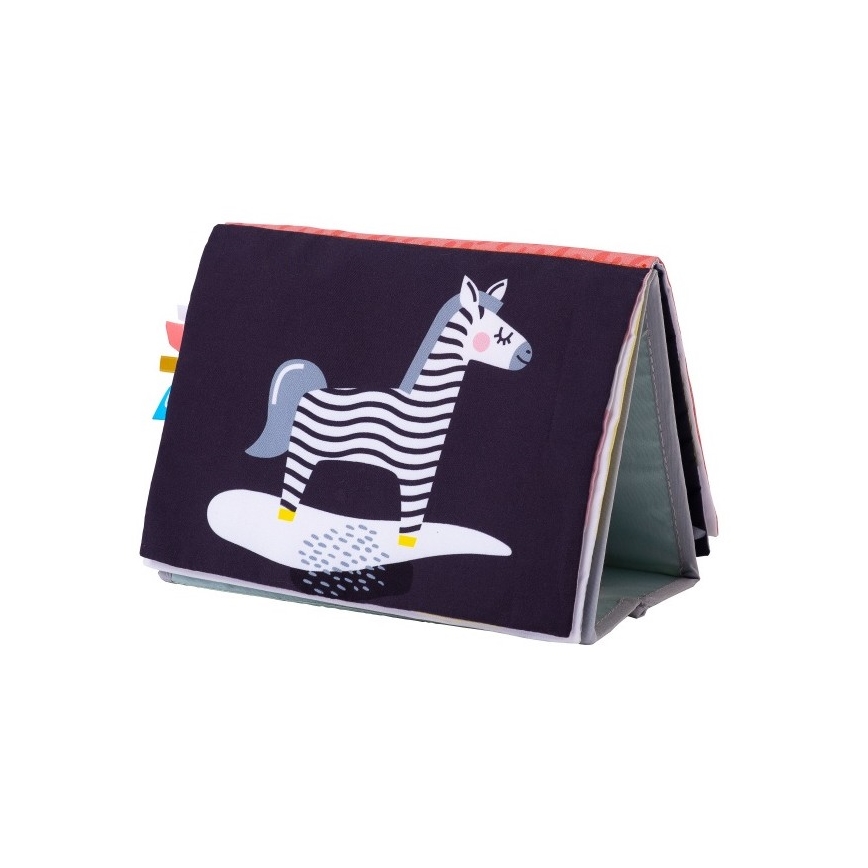 Taf Toys - Lasten tekstiilikirja peili savanni