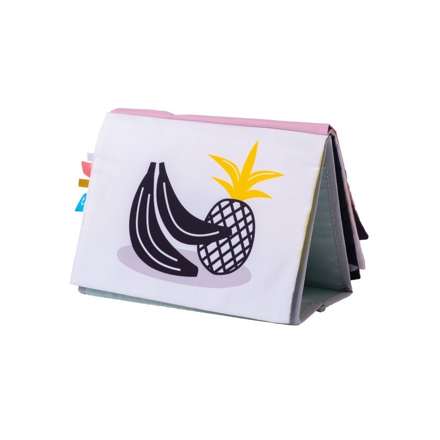 Taf Toys - Lasten tekstiilikirja peili savanni