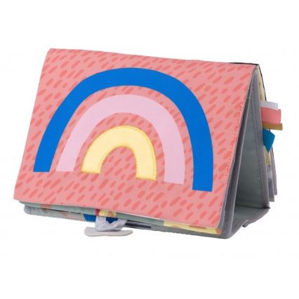 Taf Toys - Lasten tekstiilikirja peili savanni