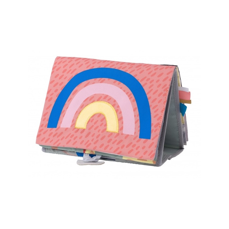 Taf Toys - Lasten tekstiilikirja peili savanni