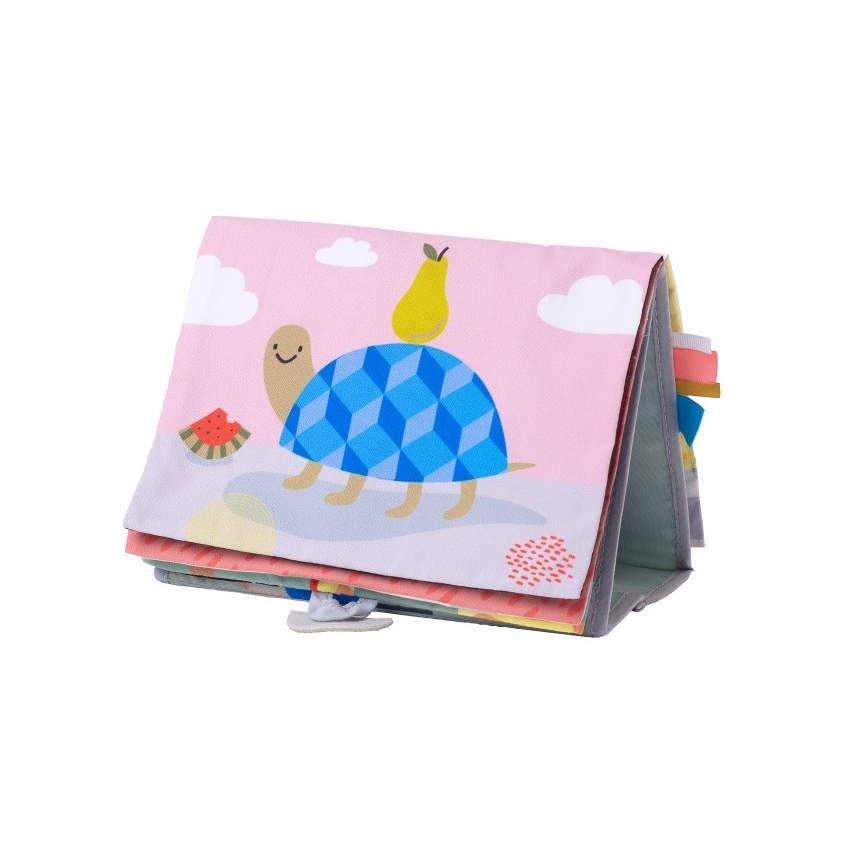 Taf Toys - Lasten tekstiilikirja peili savanni