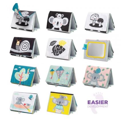 Taf Toys - Lasten tekstiilikirja peilillä koala