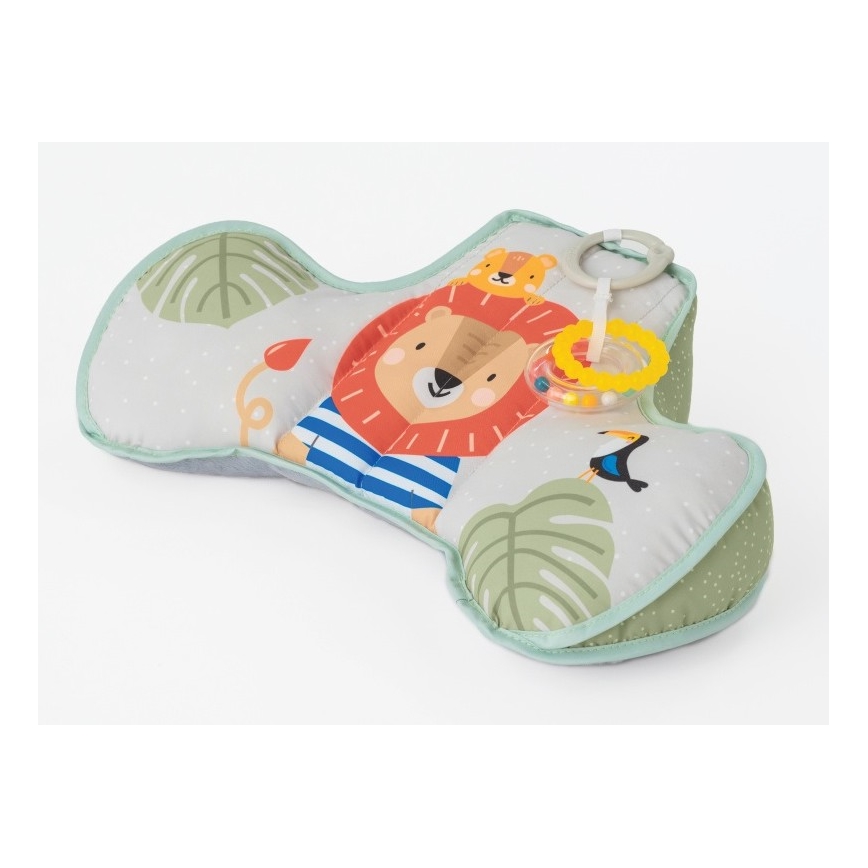 Taf Toys - Lasten vatsa-aikatyyny TUMMY-TIME savanni
