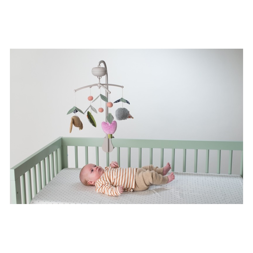 Taf Toys - Musiikkimobile pinnasänkyyn Puutarha 3xAAA