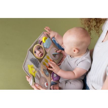 Taf Toys - Pinnasänky leikkikeskus melodialla Puutarha 3xAAA