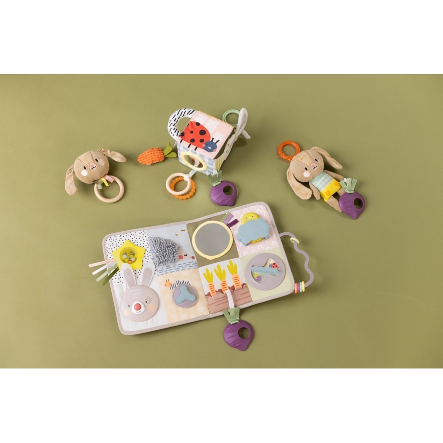 Taf Toys - Pinnasänky leikkikeskus melodialla Puutarha 3xAAA