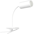Taipuisa klipsivalaisin PUNTO 1xGU10/9W/230V valkoinen