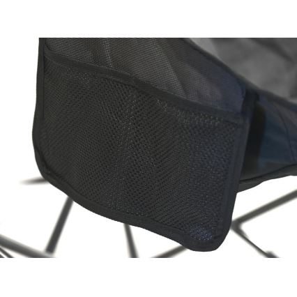 Taitettava retkeilytuoli harmaa