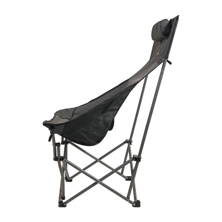 Taitettava retkeilytuoli harmaa