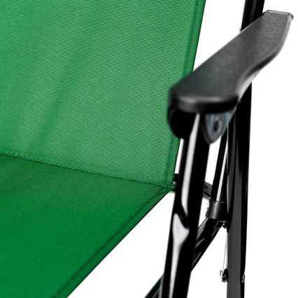 Taitettava retkeilytuoli vihreä