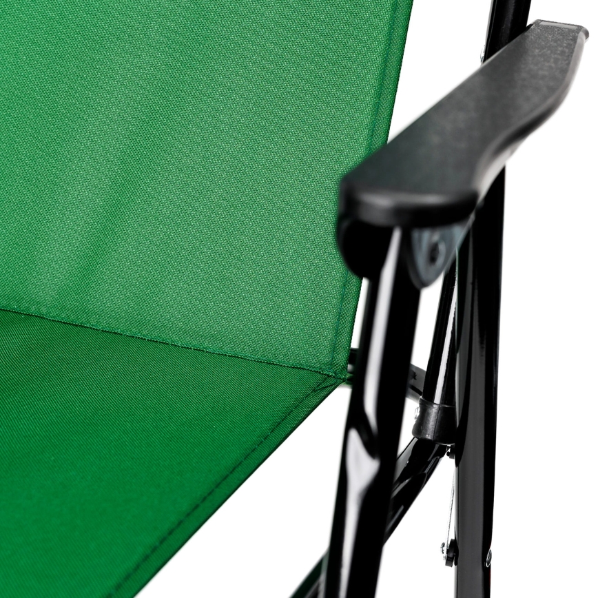 Taitettava retkeilytuoli vihreä