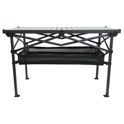 Taitettava retkipöytä 118x70 cm antrasiitti