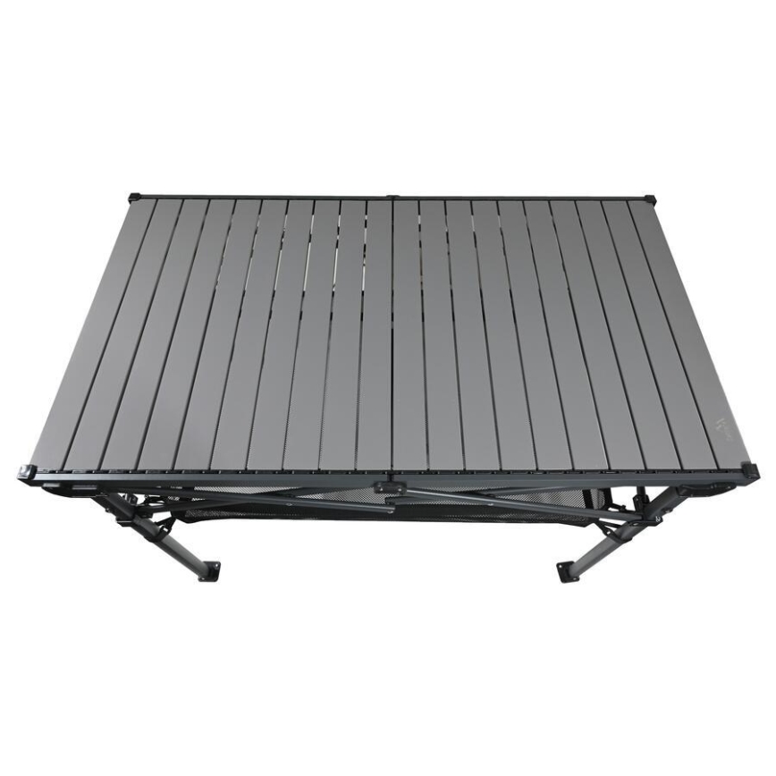 Taitettava retkipöytä 118x70 cm antrasiitti