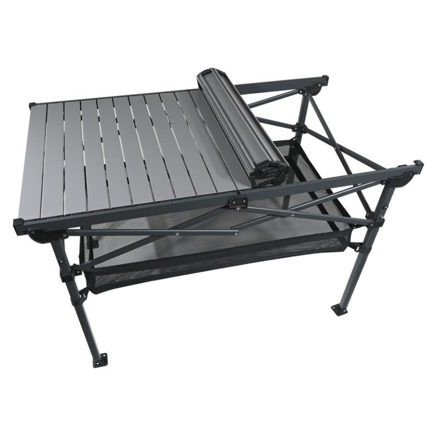 Taitettava retkipöytä 118x70 cm antrasiitti