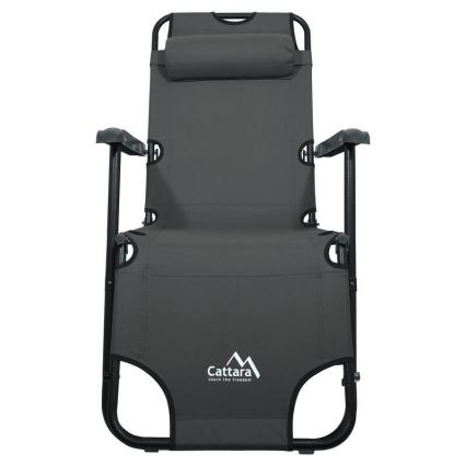 Taitettava säädettävä tuoli antrasiitti