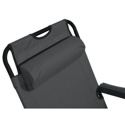 Taitettava säädettävä tuoli antrasiitti