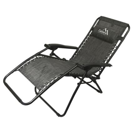 Taitettava säädettävä tuoli antrasiitti