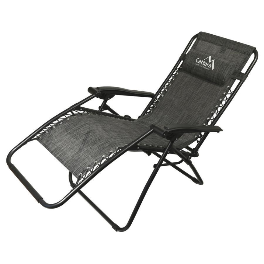 Taitettava säädettävä tuoli antrasiitti