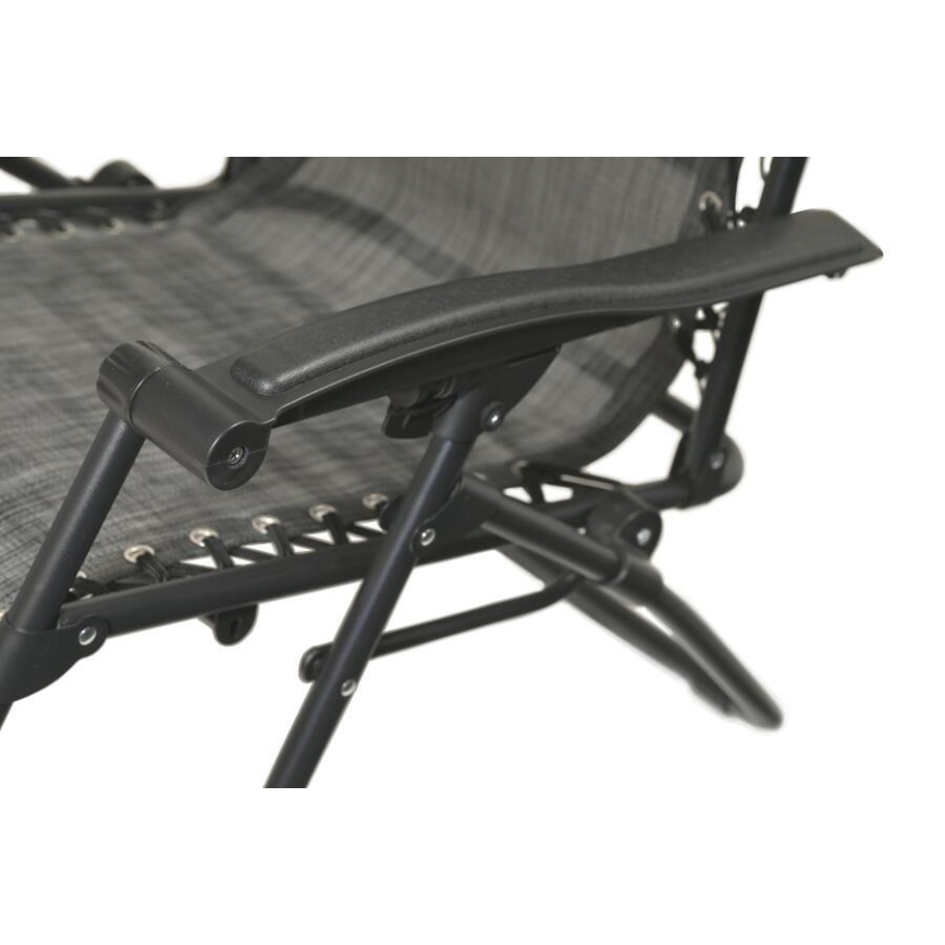 Taitettava säädettävä tuoli antrasiitti